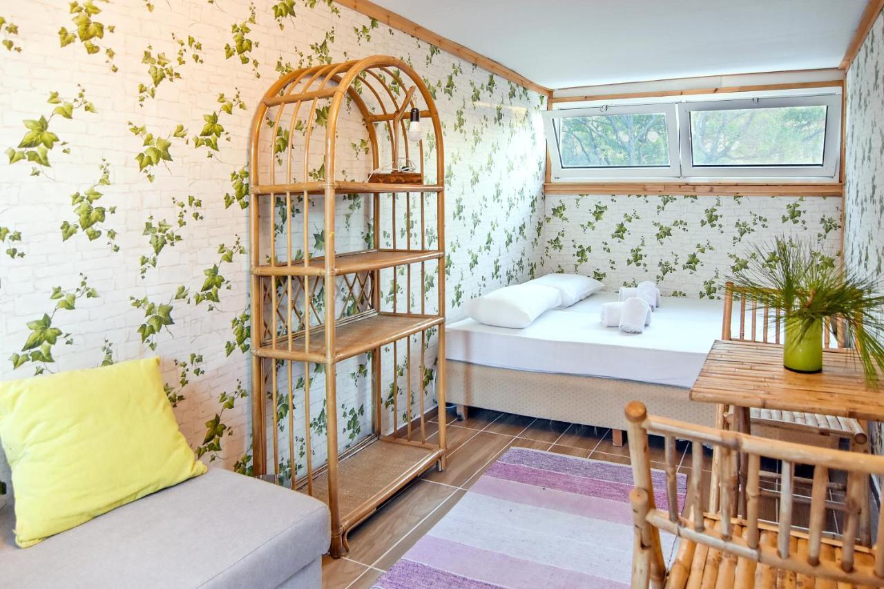 Drolma Ling Nature Cabins Theológos 외부 사진