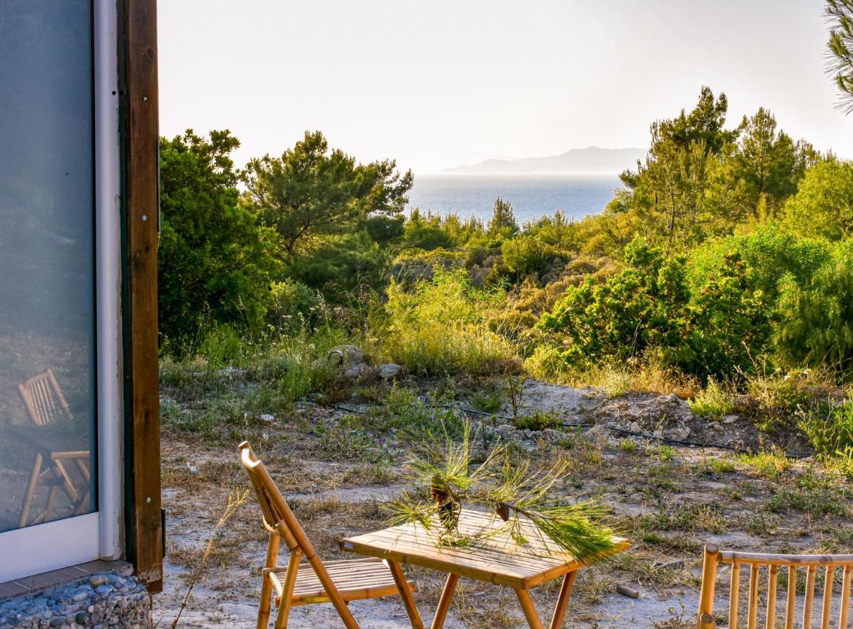 Drolma Ling Nature Cabins Theológos 외부 사진