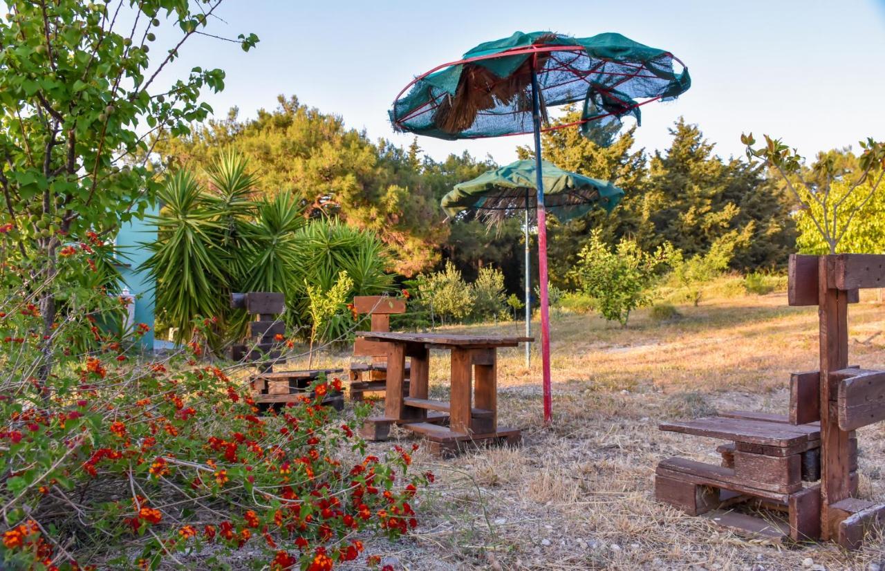 Drolma Ling Nature Cabins Theológos 외부 사진