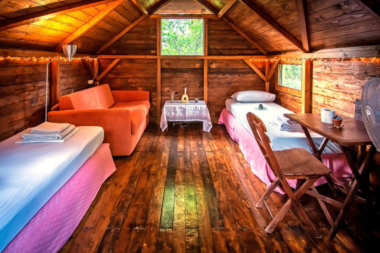 Drolma Ling Nature Cabins Theológos 외부 사진