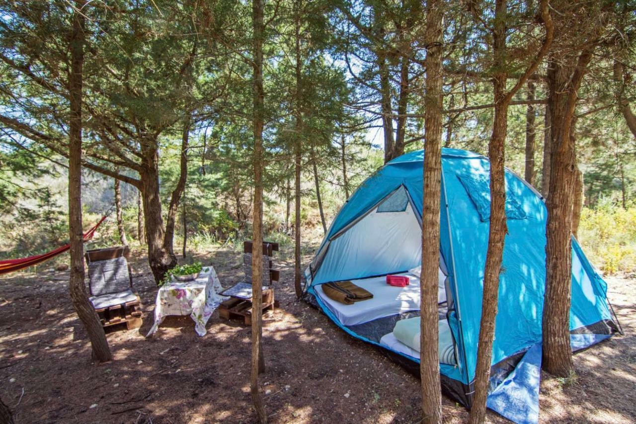 Drolma Ling Nature Cabins Theológos 외부 사진