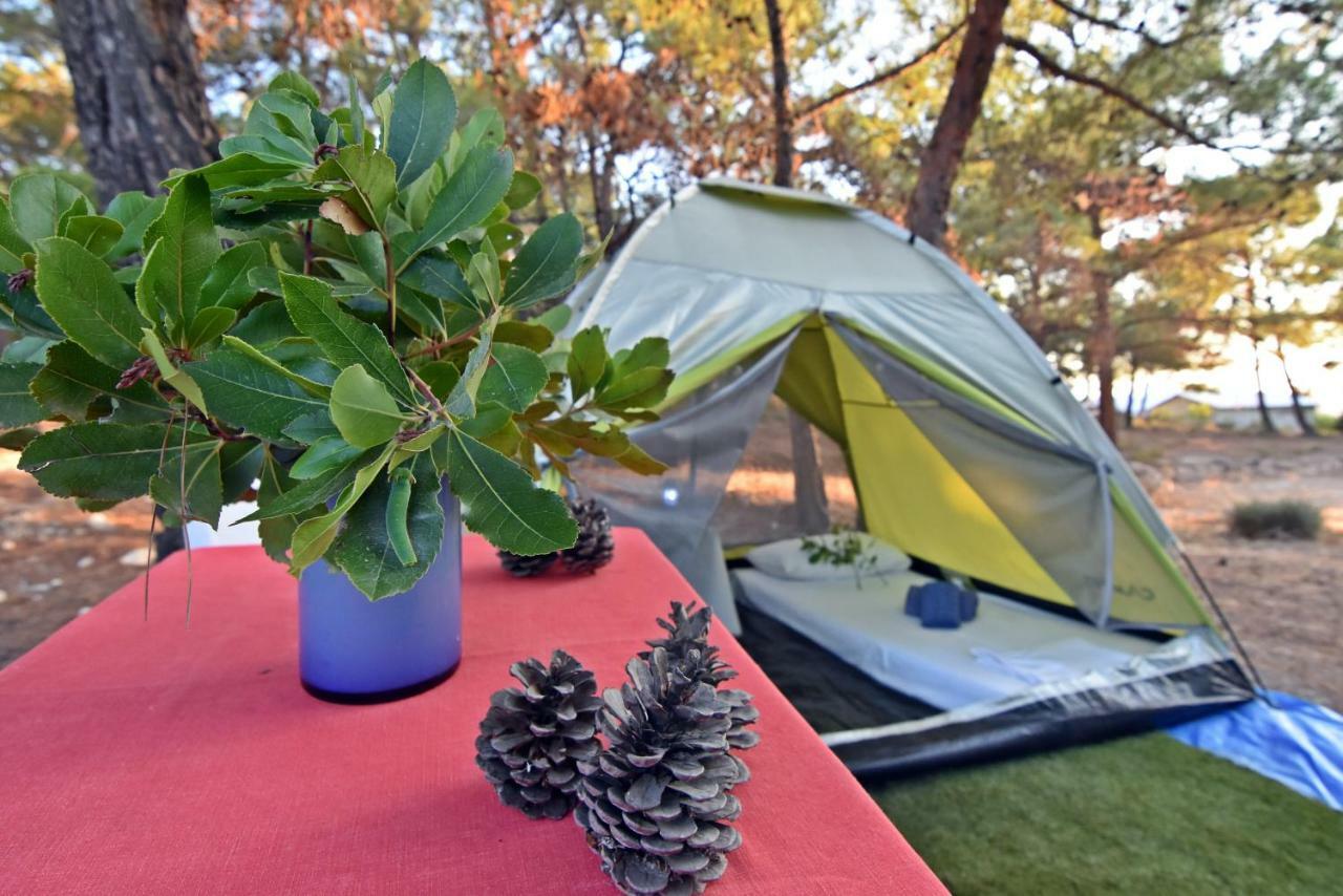 Drolma Ling Nature Cabins Theológos 외부 사진