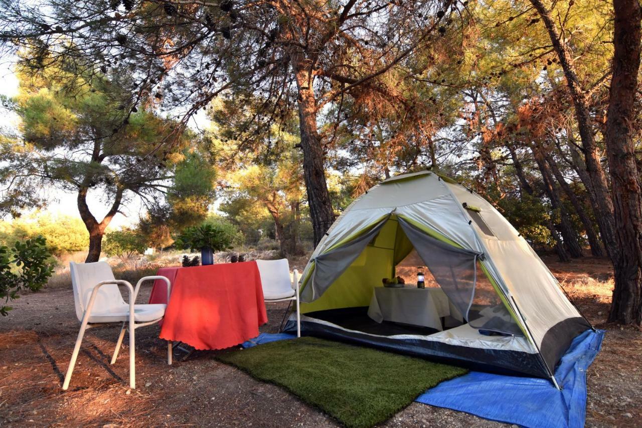 Drolma Ling Nature Cabins Theológos 외부 사진
